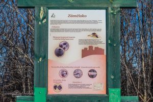 Na Zámčisko z Kvetnice - Popradský hrad s výhľadom na Tatry