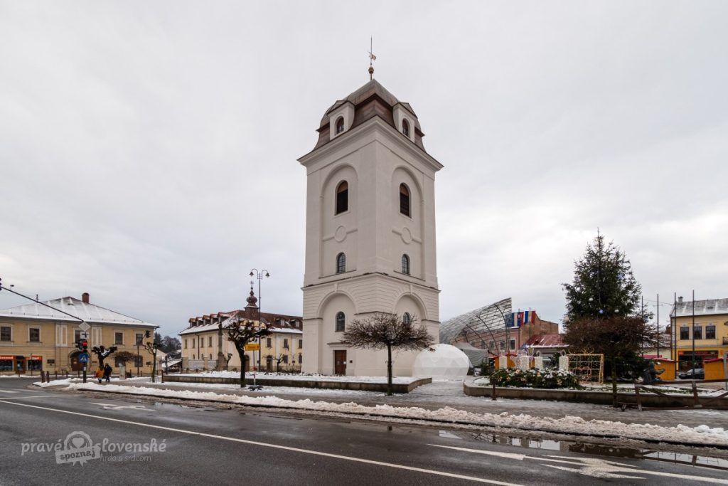 Mestská veža Brezno - Zvonica "v novom šate"
