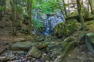 Starohutiansky vodopád - národná prírodná pamiatka v pohorí Pohronský Inovec